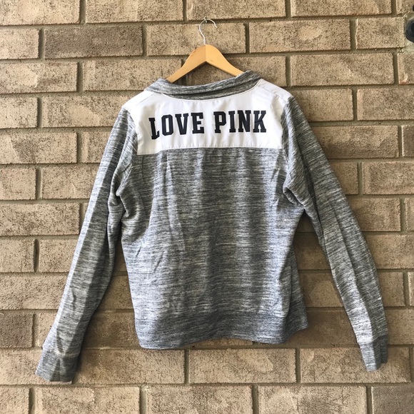 Victoria Secret Quarter Zip Sweater - Picture 2 of 4